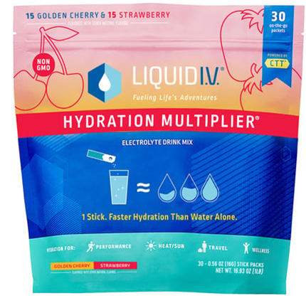 Liquid IV Hydration Multiplier Vty Pk 30/.56oz (Strawb/Cherry)